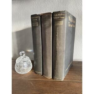 Vintage 20s Honore Morrow With Malice Toward None Forever Free Last Full Measure